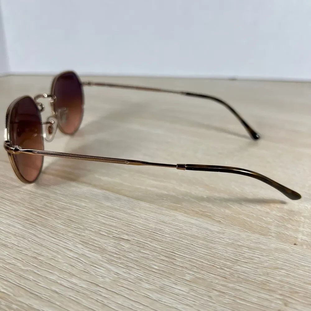 Ray-Ban RB3565 Jack 9035/A5 Sunglasses READ DESC Gold 51-20-145 Italy